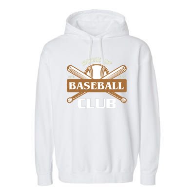 House Of Baseball Club Garment-Dyed Fleece Hoodie