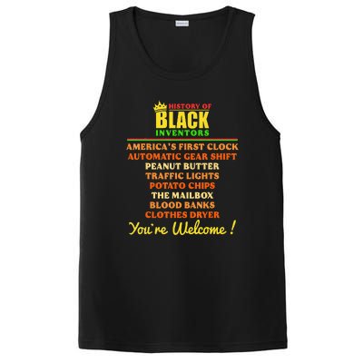 History Of Black Inventors BHM African Pride PosiCharge Competitor Tank