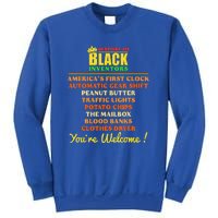 History Of Black Inventors BHM African Pride Sweatshirt