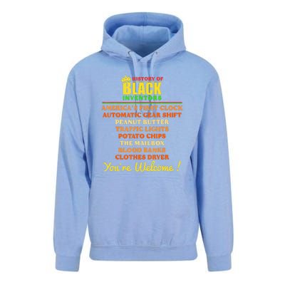 History Of Black Inventors BHM African Pride Unisex Surf Hoodie