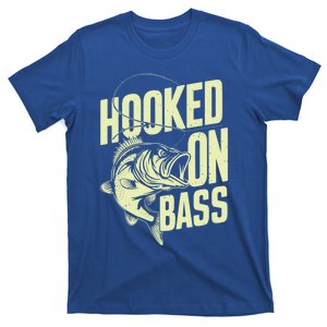 Hooked On Bass Fishing Cute Gift T-Shirt