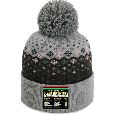 History Of Black Inventors Black History Month Meaningful Gift 2a1 Great Gift The Baniff Cuffed Pom Beanie