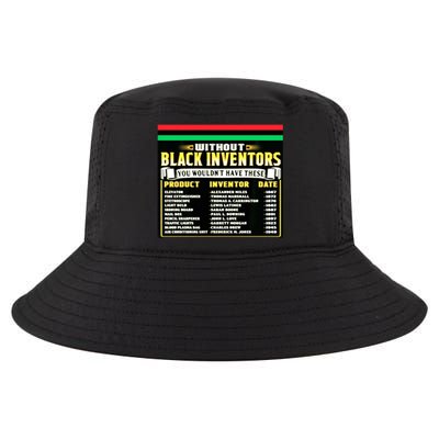 History Of Black Inventors Black History Month Meaningful Gift 2a1 Great Gift Cool Comfort Performance Bucket Hat