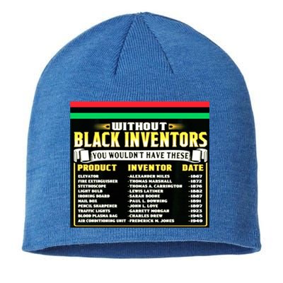 History Of Black Inventors Black History Month Meaningful Gift 2a1 Great Gift Sustainable Beanie