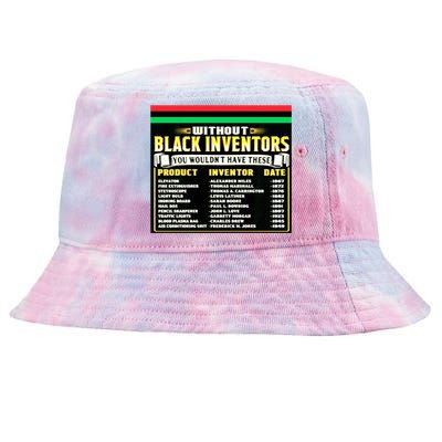 History Of Black Inventors Black History Month Meaningful Gift 2a1 Great Gift Tie-Dyed Bucket Hat