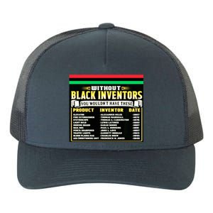 History Of Black Inventors Black History Month Meaningful Gift 2a1 Great Gift Yupoong Adult 5-Panel Trucker Hat