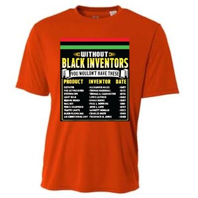 History Of Black Inventors Black History Month Cooling Performance Crew T-Shirt