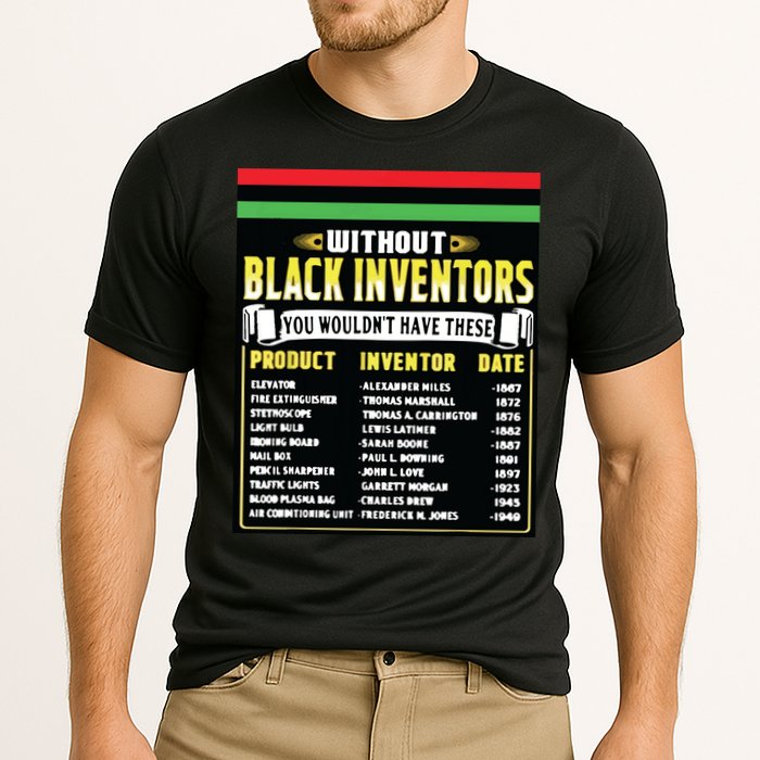 History Of Black Inventors Black History Month Performance Shirt