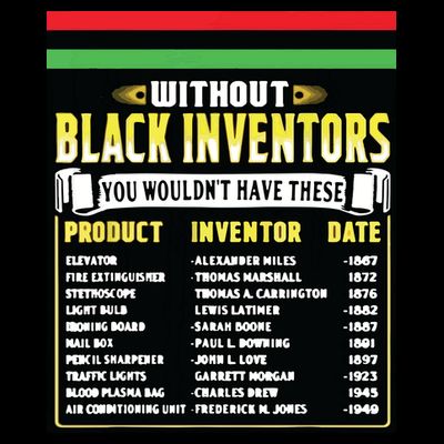 History Of Black Inventors Black History Month T-Shirt