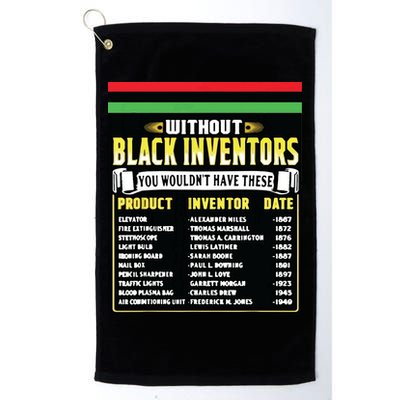 History Of Black Inventors Black History Month Golf Towel