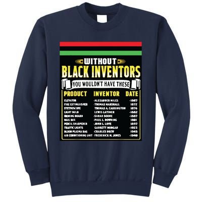 History Of Black Inventors Black History Month Sweatshirt