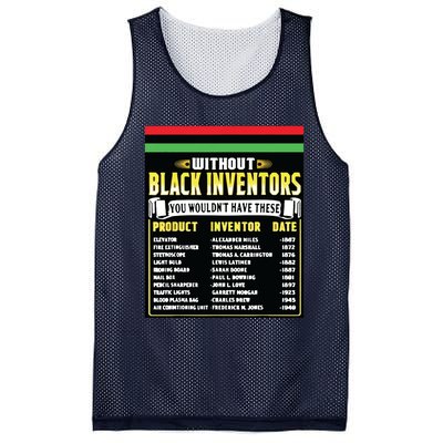 History Of Black Inventors Black History Month Mesh Reversible Basketball Jersey Tank