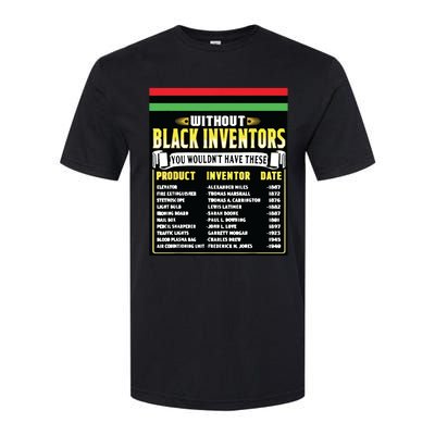 History Of Black Inventors Black History Month Softstyle CVC T-Shirt