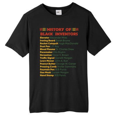 History Of Black Inventors Black History Gift Tall Fusion ChromaSoft Performance T-Shirt