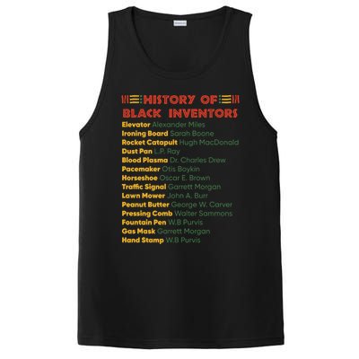 History Of Black Inventors Black History Gift PosiCharge Competitor Tank