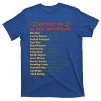 History Of Black Inventors Black History Gift T-Shirt