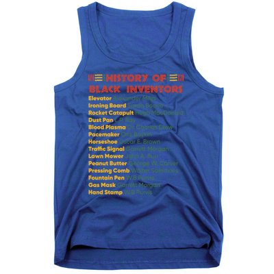 History Of Black Inventors Black History Gift Tank Top