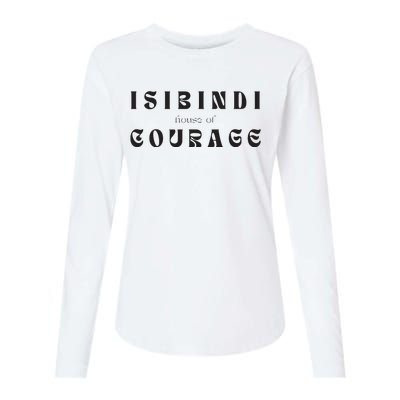 House Of Courage Isibindi Rca School Spirit Courageous Womens Cotton Relaxed Long Sleeve T-Shirt