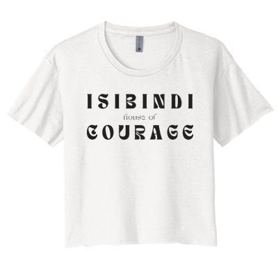 House Of Courage Isibindi Rca School Spirit Courageous Women's Crop Top Tee