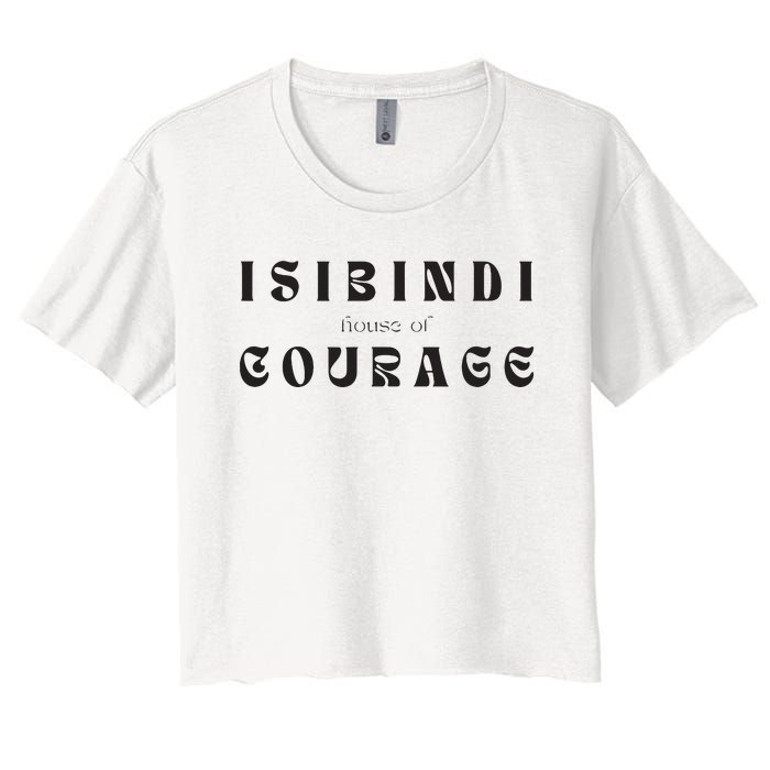 House Of Courage Isibindi Rca School Spirit Courageous Women's Crop Top Tee