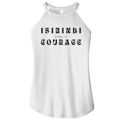 House Of Courage Isibindi Rca School Spirit Courageous Women's Perfect Tri Rocker Tank