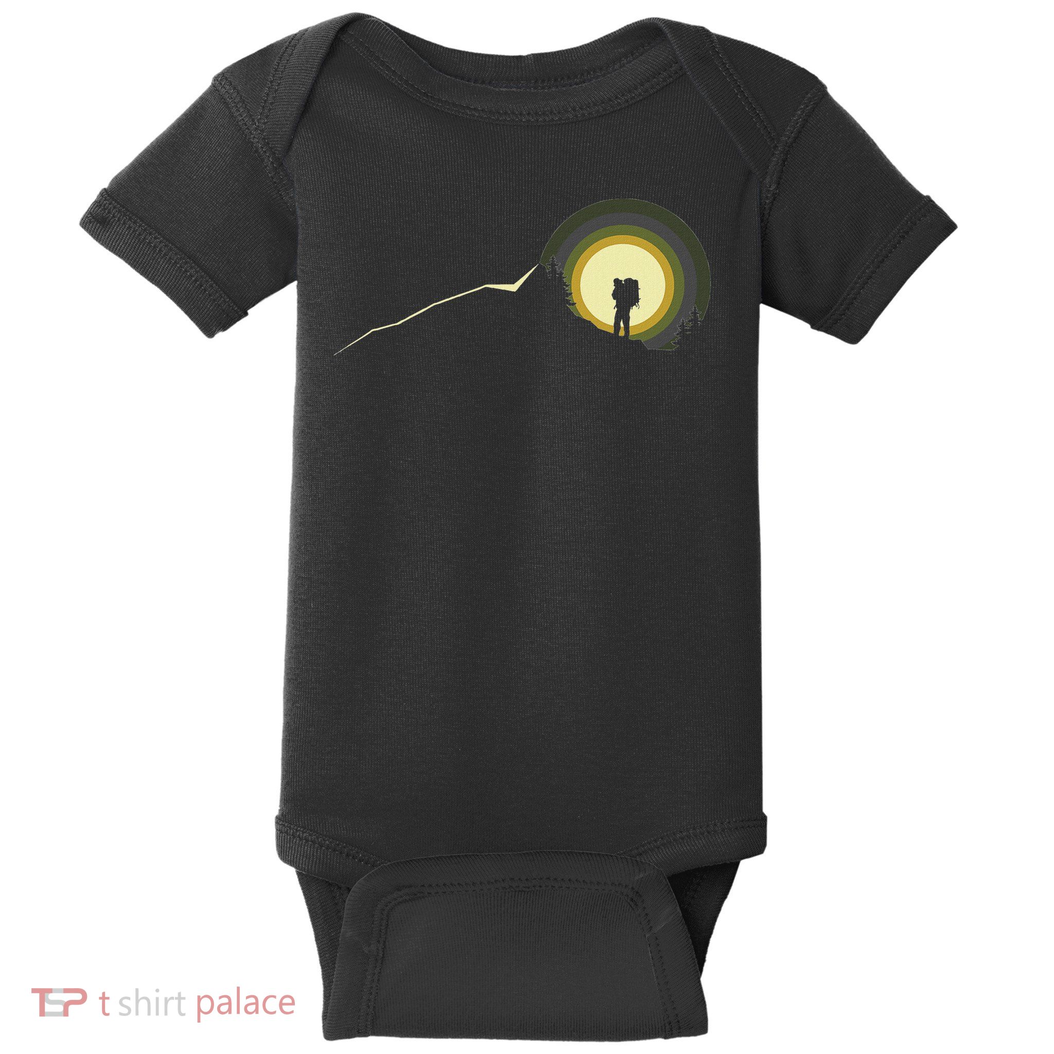 Hiking Outdoor Camping Backpacking Hiking Baby Bodysuit
