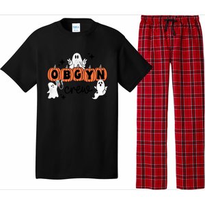 Halloween Obgyn Crew Squad One Spooky Obgyn Obstetrics Nurse Gift Pajama Set