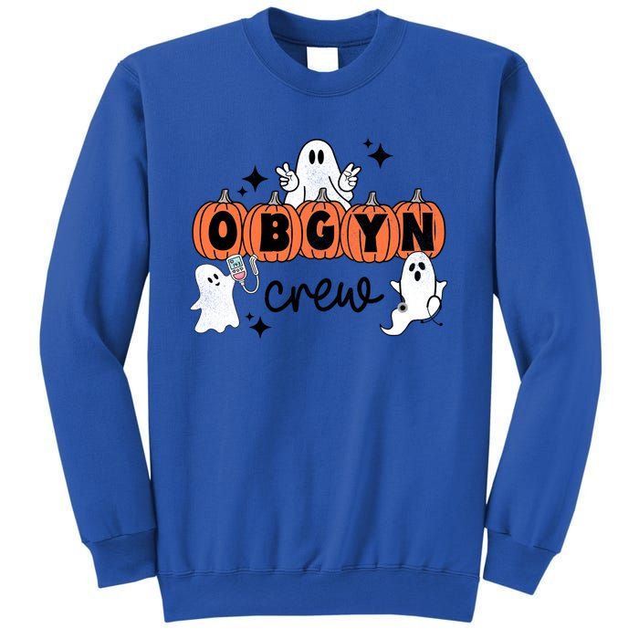 Halloween Obgyn Crew Squad One Spooky Obgyn Obstetrics Nurse Gift Sweatshirt