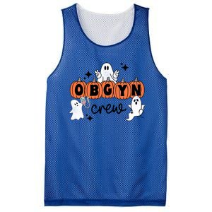 Halloween Obgyn Crew Squad One Spooky Obgyn Obstetrics Nurse Gift Mesh Reversible Basketball Jersey Tank