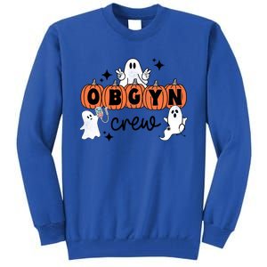 Halloween Obgyn Crew Squad One Spooky Obgyn Obstetrics Nurse Gift Tall Sweatshirt