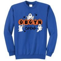 Halloween Obgyn Crew Squad One Spooky Obgyn Obstetrics Nurse Gift Tall Sweatshirt