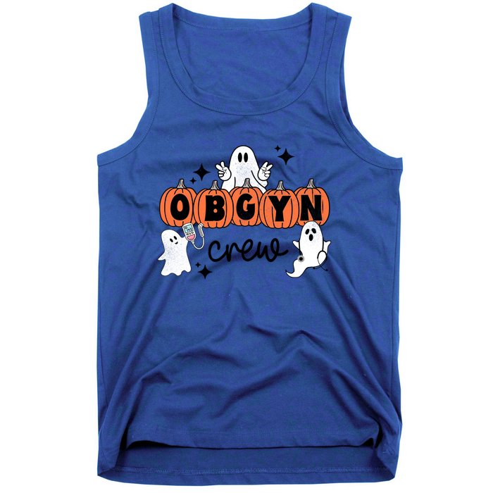 Halloween Obgyn Crew Squad One Spooky Obgyn Obstetrics Nurse Gift Tank Top