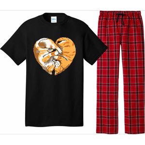 Heart Of Cats Animal Pet Cat Lover Cute Gift Pajama Set