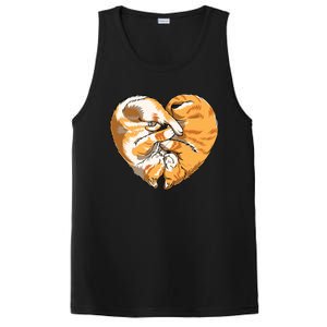 Heart Of Cats Animal Pet Cat Lover Cute Gift PosiCharge Competitor Tank