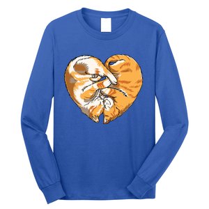 Heart Of Cats Animal Pet Cat Lover Cute Gift Long Sleeve Shirt