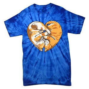 Heart Of Cats Animal Pet Cat Lover Cute Gift Tie-Dye T-Shirt