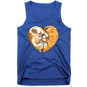 Heart Of Cats Animal Pet Cat Lover Cute Gift Tank Top