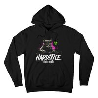 Hardstyle Outfit Cat Djs Hardstyle Right Meow Hoodie