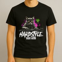 Hardstyle Outfit Cat Djs Hardstyle Right Meow T-Shirt