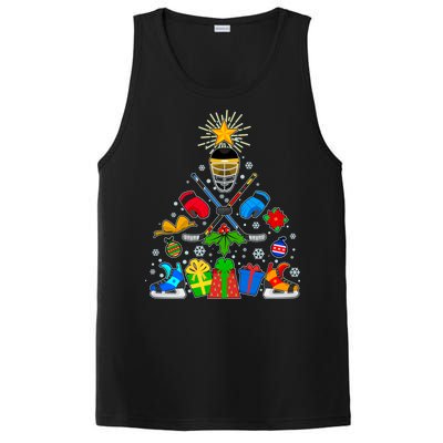 Hockey Christmas Tree PosiCharge Competitor Tank