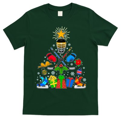 Hockey Christmas Tree T-Shirt
