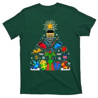 Hockey Christmas Tree T-Shirt