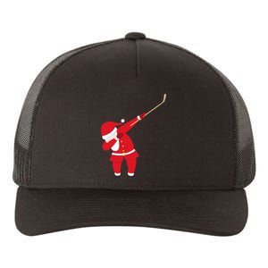 Hockey Dabbing Santa Yupoong Adult 5-Panel Trucker Hat