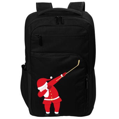 Hockey Dabbing Santa Impact Tech Backpack