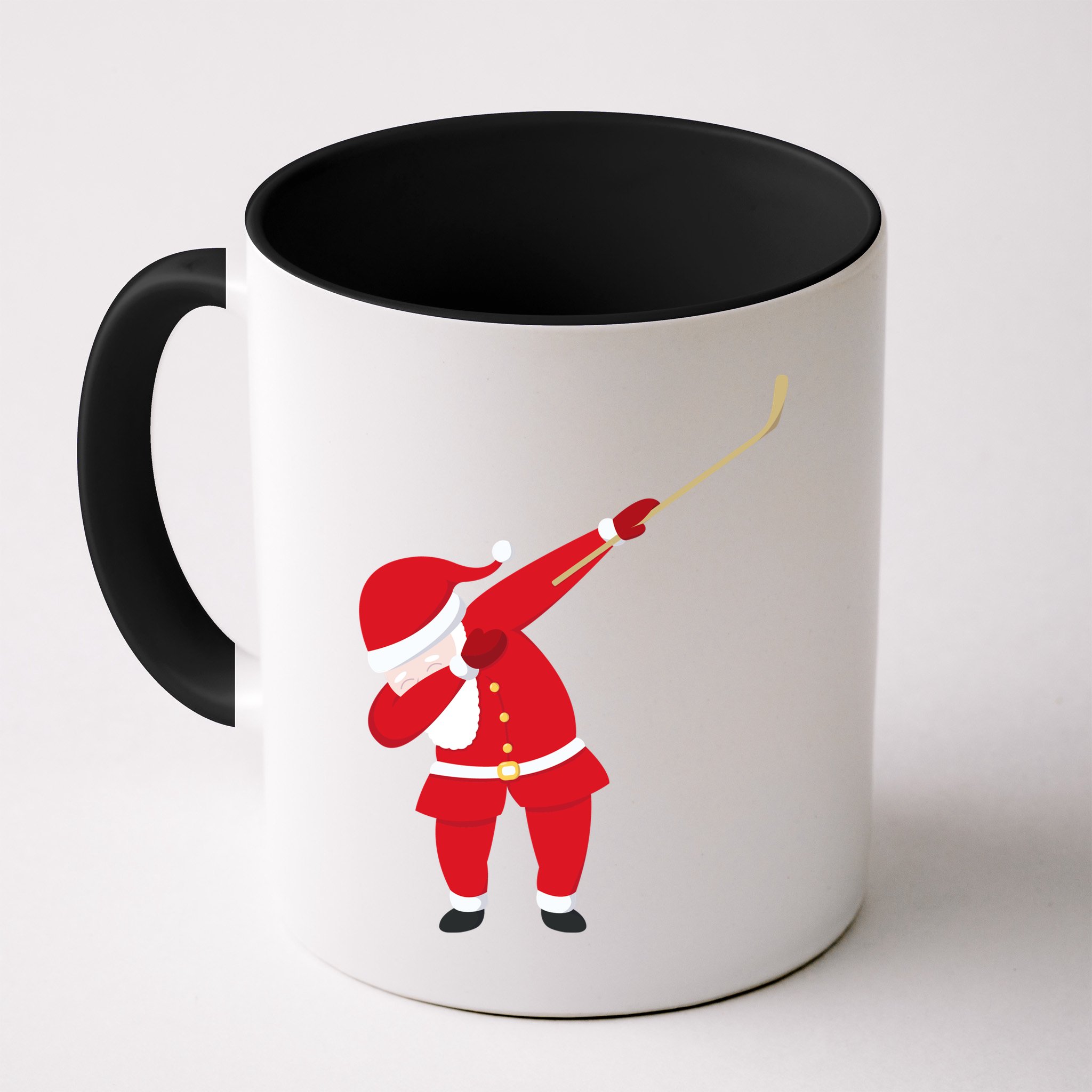 Hockey Dabbing Santa Mug