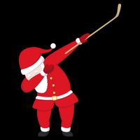 Hockey Dabbing Santa Mug
