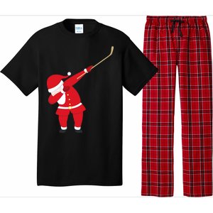 Hockey Dabbing Santa Pajama Set