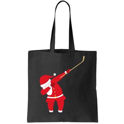 Hockey Dabbing Santa Tote Bag