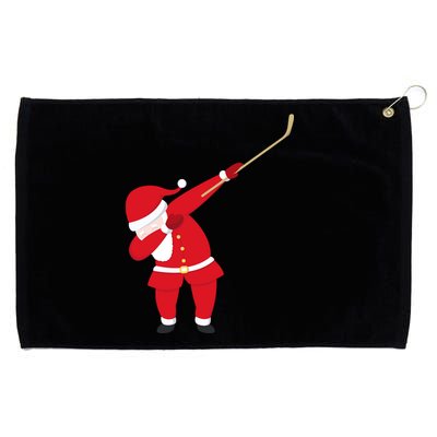 Hockey Dabbing Santa Grommeted Golf Towel