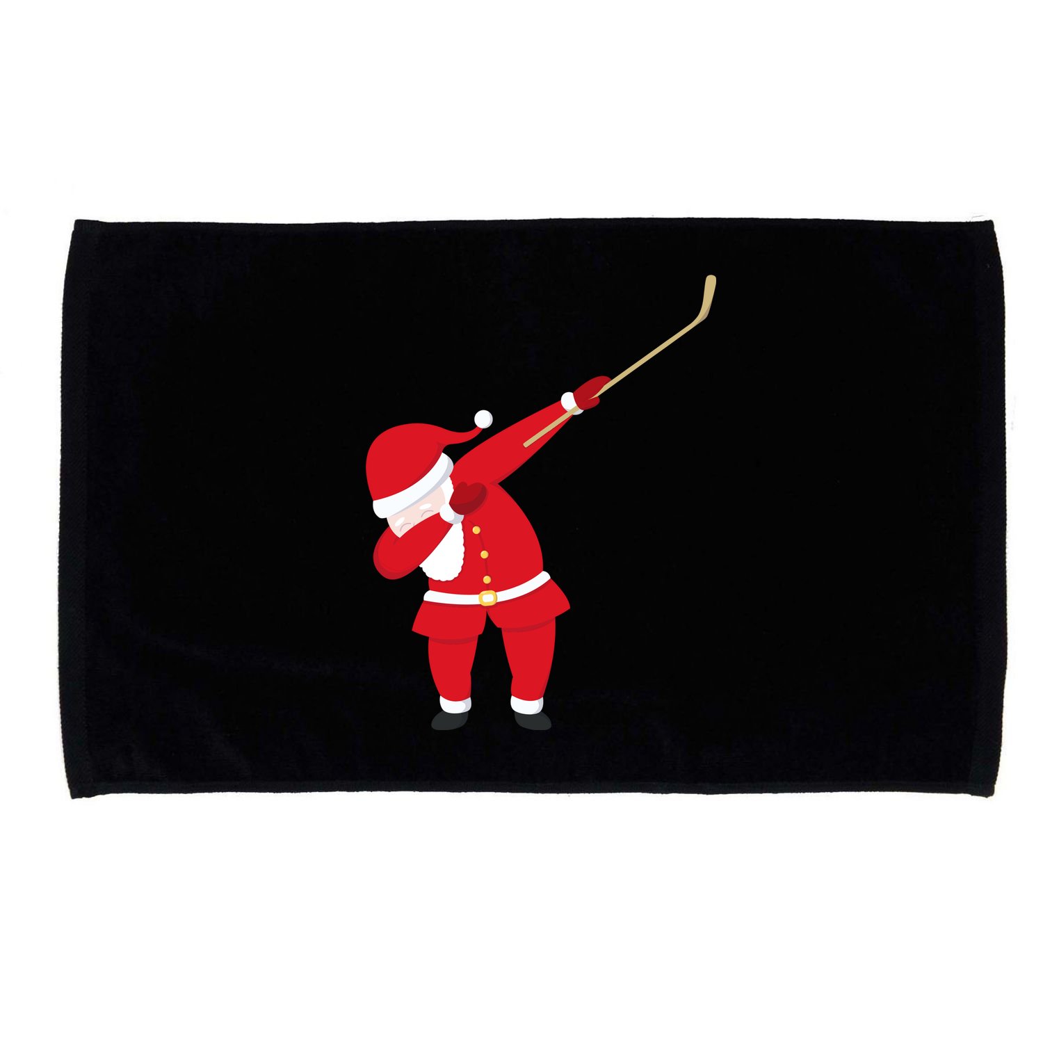 Hockey Dabbing Santa Microfiber Hand Towel